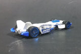 2004 Hot Wheels White and Blue Jet Threat 3.0 Zero-G Die Cast Toy Car - Treasure Valley Antiques & Collectibles