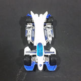 2004 Hot Wheels White and Blue Jet Threat 3.0 Zero-G Die Cast Toy Car - Treasure Valley Antiques & Collectibles