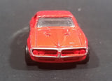 2010 Hot Wheels 1967 Pontiac Firebird 400 Red White Stripe Die Cast Toy Muscle Car