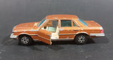 1980s Yatming Brown Bronze Mercedes 450 SL w/ Opening Doors Diecast Toy Car No. 1061 - Treasure Valley Antiques & Collectibles