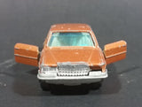1980s Yatming Brown Bronze Mercedes 450 SL w/ Opening Doors Diecast Toy Car No. 1061 - Treasure Valley Antiques & Collectibles
