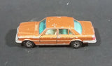 1980s Yatming Brown Bronze Mercedes 450 SL w/ Opening Doors Diecast Toy Car No. 1061 - Treasure Valley Antiques & Collectibles