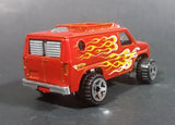 2009 Hot Wheels 1977 Baja Breaker Ford Econoline Van Metalflake Red Die Cast Toy Vehicle