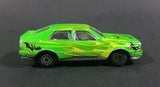 1980s Zee Toys Dyna Wheels Audi Quattro Green Bat Car No. D87 Die Cast Toy Vehicle - Treasure Valley Antiques & Collectibles