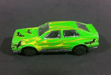1980s Zee Toys Dyna Wheels Audi Quattro Green Bat Car No. D87 Die Cast Toy Vehicle - Treasure Valley Antiques & Collectibles