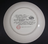 1983 Norman Rockwell Lady "Standing in the Doorway" Bradex Knowles Collector Plate - Treasure Valley Antiques & Collectibles
