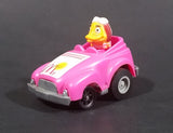 1985 McDonald's Happy Meal Fast Macs Birdie Character Pink Pull Back Toy Car Vehicle - Treasure Valley Antiques & Collectibles