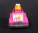 1985 McDonald's Happy Meal Fast Macs Birdie Character Pink Pull Back Toy Car Vehicle - Treasure Valley Antiques & Collectibles