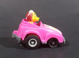 1985 McDonald's Happy Meal Fast Macs Birdie Character Pink Pull Back Toy Car Vehicle - Treasure Valley Antiques & Collectibles