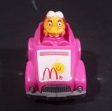 1985 McDonald's Happy Meal Fast Macs Birdie Character Pink Pull Back Toy Car Vehicle - Treasure Valley Antiques & Collectibles