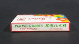 Jade Garden Restaurant Hong Kong Souvenir Promo Wooden Matches Box - Maxim's - Full - Treasure Valley Antiques & Collectibles