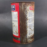 Vintage Prestone Brand Anti-Freeze Coolant Red Blue 1 Imperial Quart Can - EMPTY - Treasure Valley Antiques & Collectibles
