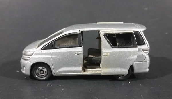 Tomica Tomy 2009 Toyota Vellfire Grey Mini Van 1/59 #49 Die Cast Toy Car Vehicle - Sliding Doors - Treasure Valley Antiques & Collectibles
