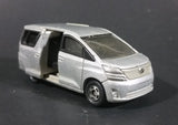 Tomica Tomy 2009 Toyota Vellfire Grey Mini Van 1/59 #49 Die Cast Toy Car Vehicle - Sliding Doors - Treasure Valley Antiques & Collectibles
