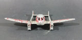 Antique 1937 Tootsie Toys Crusader X-110 Twin Propeller Aircraft Airplane Red Die Cast - Treasure Valley Antiques & Collectibles
