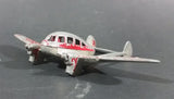 Antique 1937 Tootsie Toys Crusader X-110 Twin Propeller Aircraft Airplane Red Die Cast - Treasure Valley Antiques & Collectibles