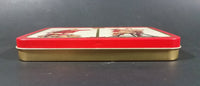 1994 Coca-Cola Coke Santa Claus Christmas Themed Playing Cards Sealed in Tin - Two Packs - Treasure Valley Antiques & Collectibles