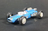 1975 Zee Toys Monacos Lotus Climax F-1 Blue No. D6 Die Cast Toy Formula One Race Car Vehicle - Treasure Valley Antiques & Collectibles
