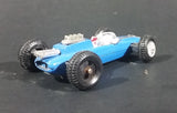 1975 Zee Toys Monacos Lotus Climax F-1 Blue No. D6 Die Cast Toy Formula One Race Car Vehicle - Treasure Valley Antiques & Collectibles