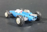 1975 Zee Toys Monacos Lotus Climax F-1 Blue No. D6 Die Cast Toy Formula One Race Car Vehicle - Treasure Valley Antiques & Collectibles