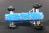 1975 Zee Toys Monacos Lotus Climax F-1 Blue No. D6 Die Cast Toy Formula One Race Car Vehicle - Treasure Valley Antiques & Collectibles