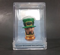 2000 Hallmark Merry Miniatures Paddy O'Hatty Happy Hatters Collection St Patrick's Day # 11 in Case - Treasure Valley Antiques & Collectibles