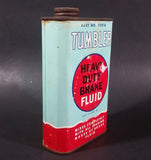 Vintage Tumbler Heavy Duty Break Fluid Part No. 50016 Automotive Vehicle Metal Can w/ Lid - 16 Fl. oz. - Empty - Treasure Valley Antiques & Collectibles