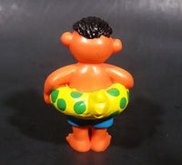 1980s Applause Muppets Sesame Street "Ernie Wearing a Float" PVC Figurine - Treasure Valley Antiques & Collectibles