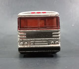 1979 Buddy L 4950 Americruiser Greyhound Bus Pressed Steel Toy Car Vehicle - Missing 2 Tires - Treasure Valley Antiques & Collectibles