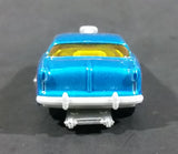 2009 Hot Wheels Metrorail 1950s Nash Metropolitan Metalflake Aqua Candy Blue Die Cast Toy Car