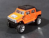 2008 Hot Wheels Hummer H2 SUT Orange 15/40 Die Cast Toy Truck SUV Car Vehicle - Treasure Valley Antiques & Collectibles