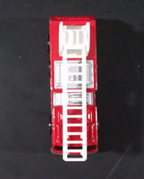 1992 Tonka Red Fire Ladder and Hook Truck DieCast Toy Vehicle - McDonald's Happy Meal