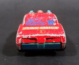 Rare 1979 Mattel First Wheels Fire Chief #1 Toy Car Emergency Vehicle - Hong Kong - Preschool