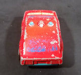 Rare 1979 Mattel First Wheels Fire Chief #1 Toy Car Emergency Vehicle - Hong Kong - Preschool