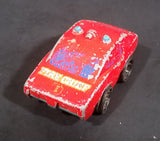 Rare 1979 Mattel First Wheels Fire Chief #1 Toy Car Emergency Vehicle - Hong Kong - Preschool