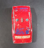 Rare 1979 Mattel First Wheels Fire Chief #1 Toy Car Emergency Vehicle - Hong Kong - Preschool