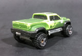 2009 Hot Wheels Color Shifters Mega Duty Green Alien Control 51 Die Cast Toy Truck Vehicle - Treasure Valley Antiques & Collectibles