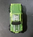 2009 Hot Wheels Color Shifters Mega Duty Green Alien Control 51 Die Cast Toy Truck Vehicle