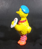 Vintage Sesame Street Big Bird as Painter Artist Applause PVC Figure 3 3/4" - Treasure Valley Antiques & Collectibles