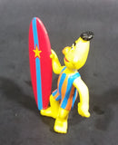 1980s Applause Muppets Sesame Street "Bert with a Surfboard" PVC Figurine - Treasure Valley Antiques & Collectibles