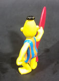 1980s Applause Muppets Sesame Street "Bert with a Surfboard" PVC Toy Figure