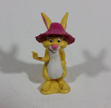 Collectible Winnie The Pooh Rabbit w/ Pink Hat 3 1/4" PVC Action Figure Disney - Treasure Valley Antiques & Collectibles