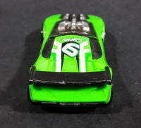 2009 Hot Wheels Track Stars Nerve Hammer Bright Green #9 Die Cast Toy Car Vehicle