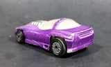 1993 Hot Wheels Silhouette II Metalflake Purple Die Cast Toy Car Vehicle