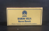 Vintage Karon Villa Karon Beach Phuket Thailand Full Wooden Matches Box Pack - Treasure Valley Antiques & Collectibles