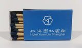 Hotel Yuan Lin Shanghai, China Souvenir Promo Wooden Matches Box - Full - Treasure Valley Antiques & Collectibles