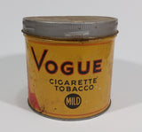 Vintage 1960s Vogue Mild Cigarette Tobacco Tin w/ Lid - Treasure Valley Antiques & Collectibles
