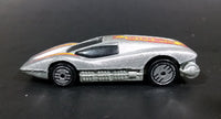 1985 Hot Wheels Large Charge Silver Bullet Metallic Silver Die Cast Toy Car Vehicle - Treasure Valley Antiques & Collectibles