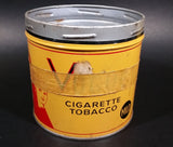 Vintage 1960s Vogue Mild Cigarette Tobacco Tin No Lid (Has old masking tape around it) - Treasure Valley Antiques & Collectibles