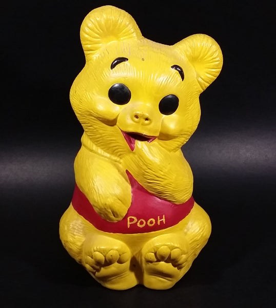 1973 Winnie The Pooh Hand Painted Signed and Dated 10" Ceramic Decorative Figure - Treasure Valley Antiques & Collectibles